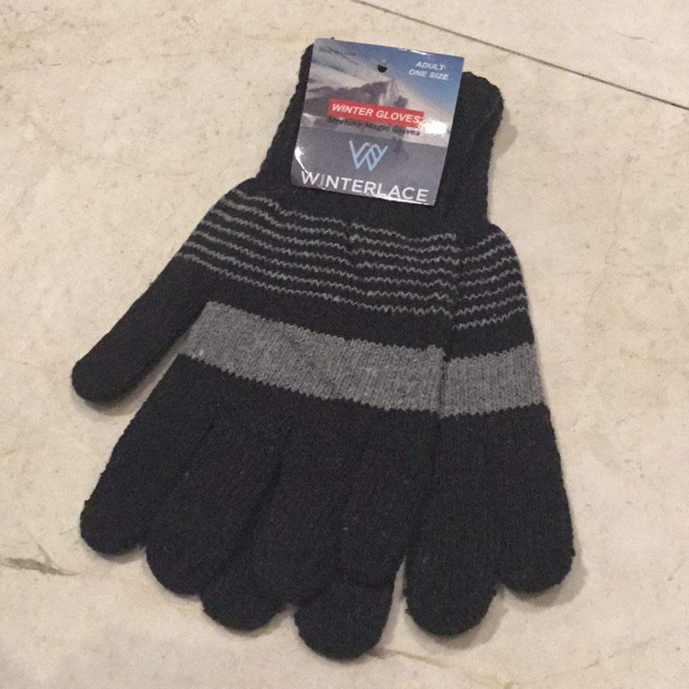 🧓🏼MT BNWT WINTERLACE stretchy magic gloves